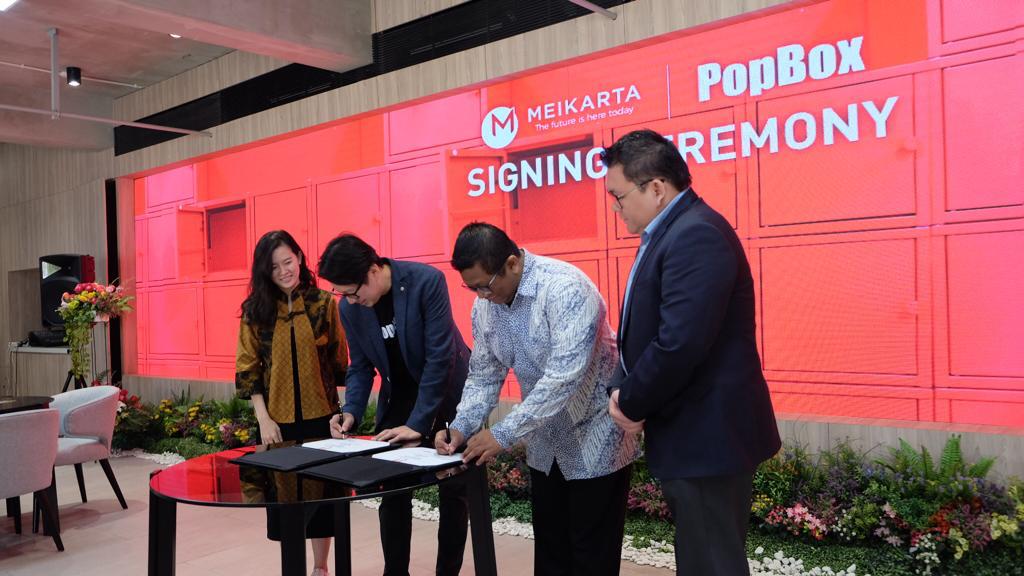 Kolaborasi PopBox dengan Meikarta